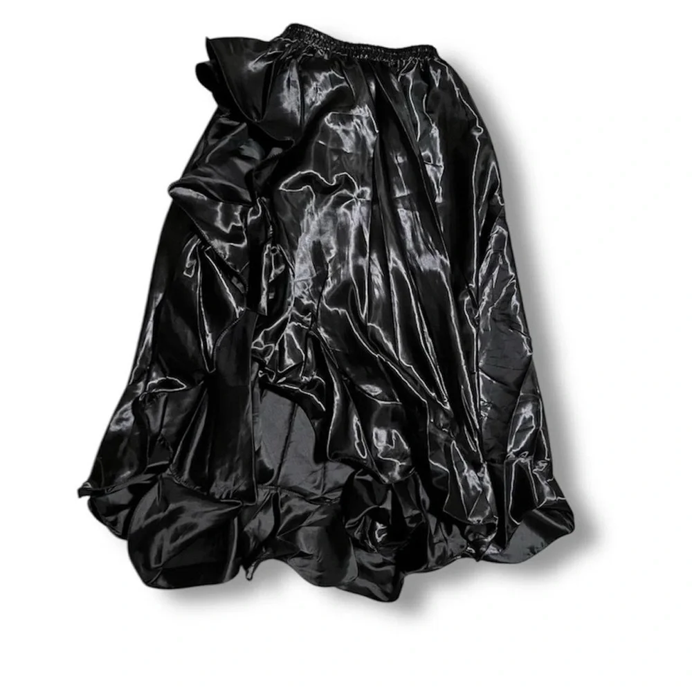 Brand New Belly Dance Skirt Satin Split Side Long Skirts for Women - Picture 4 of 4